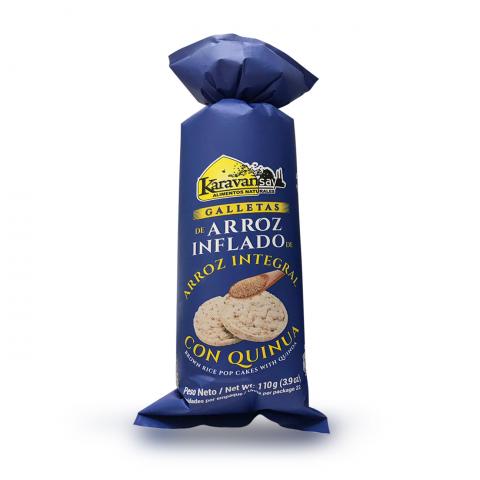 Puffed rice cakes with quinoa Image