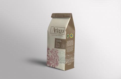 Specialty green and roasted coffee from the Colombian coffee region Image