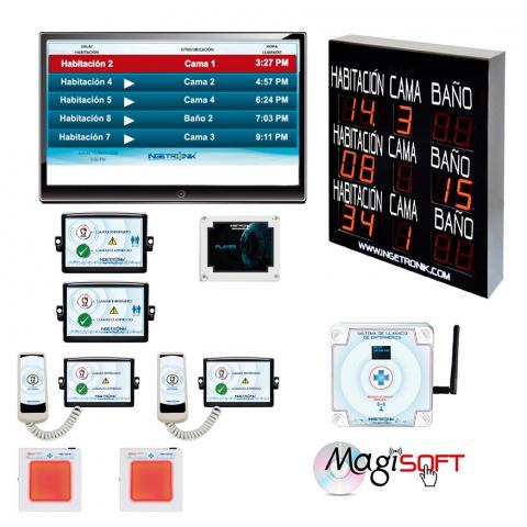 BLUE CODE ALARM SYSTEM AND NURSES CALL FOR THE HEALTH SECTOR Image