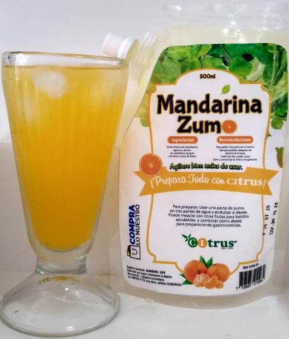 Squeezed tangerine Image