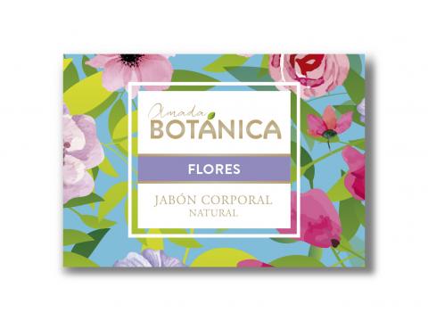 Flowers Natural Soap Bar Image