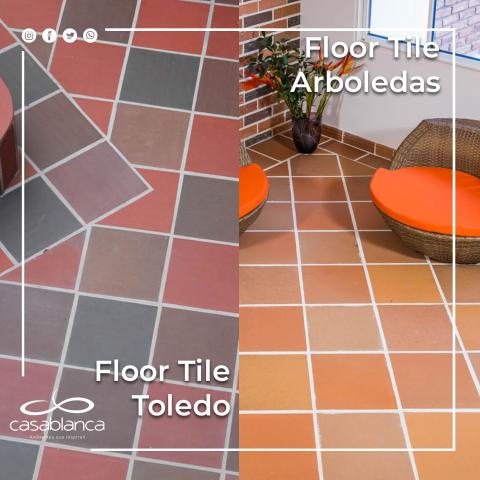 Outdoor floor tiles Image