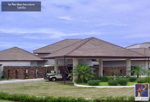 Clay roof tiles exclusiva line Image