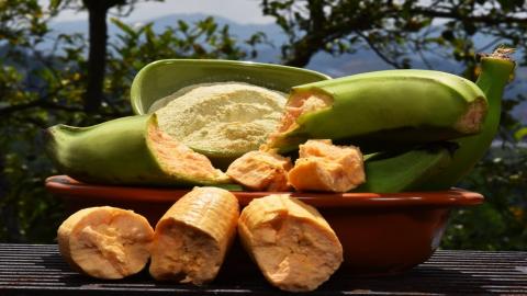 green banana powder Image