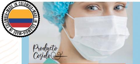 HIGH-FILTRATION MASK WITH ELASTIC AND TAPES Image