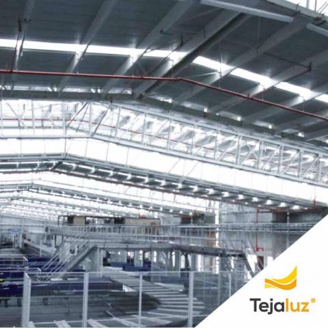Tejaluz - FRP Translucent Plastic roof skylight Image