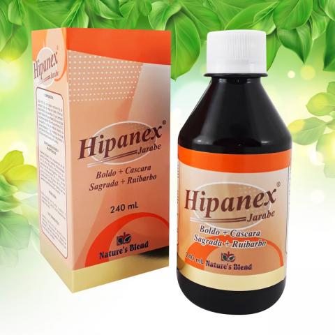 HIPANEX. (CASCARA SAGRADA, BOLDO, RHUBARB) – PHYTOTHERAPEUTIC. Image