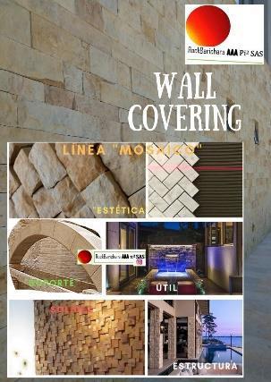 Cladding for walls in natural Barichara' stone Image