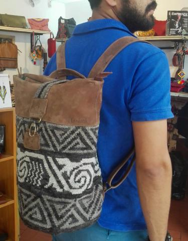 BAG UNISEX WOVEN BACKPACK Image