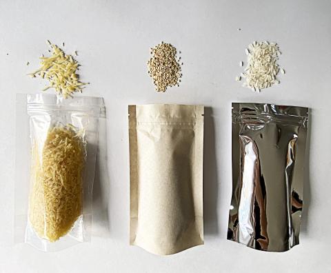 Packaging with zipper Image