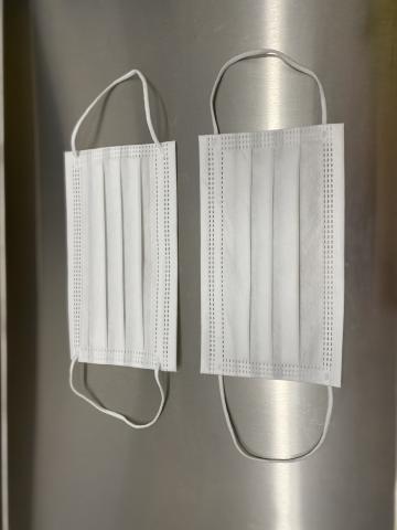 Ultrasound Sealed Three Layer Disposable Face Mask Image