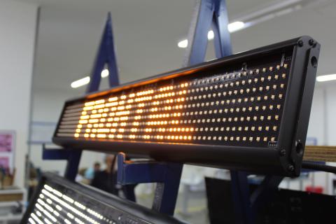 Electronic board for buses Image