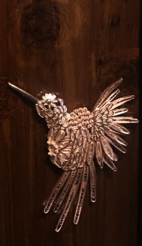 Gold and wood Image