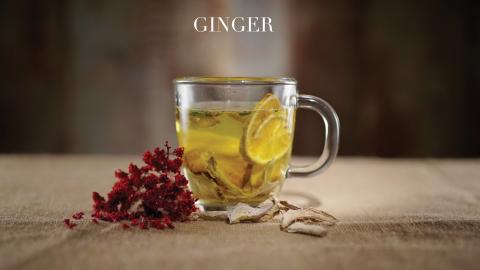 Ginger Infusions Presentation. Image