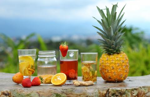 Ginger Infusions Presentation. Image