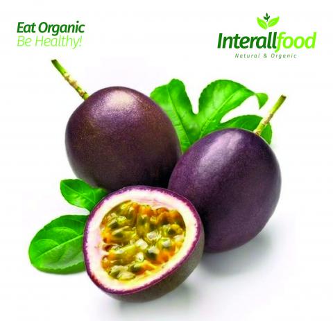 Purple passion fruit Image