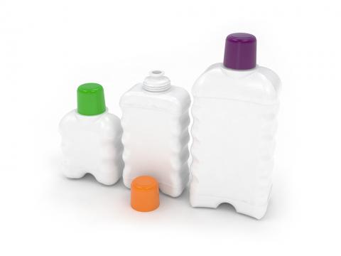 Plastic vial containers for injectable solutions Image