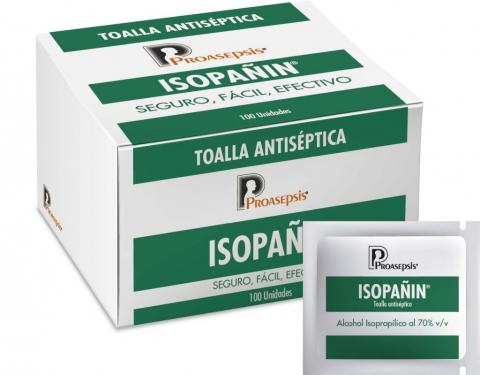 ISOPAÑIN 70% ISOPROPYL ALCOHOL ANTISEPTIC SWAB Image