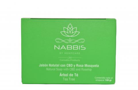 NATURAL SOAP WITH CDB, ROSEHIP AND TEA TREE Image