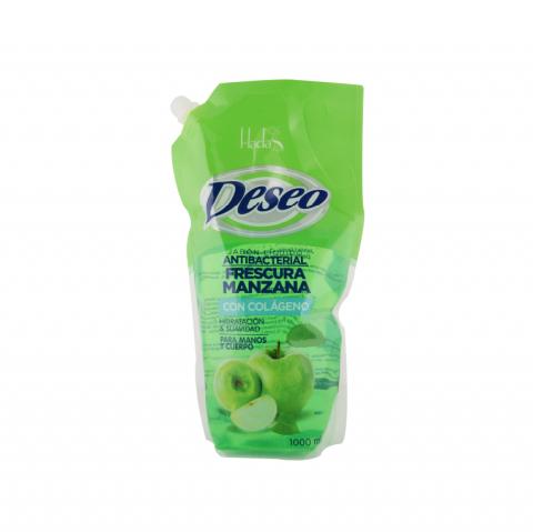 Deseo® Apple Antibacterial Liquid Soap with Collagen Doypack x 1000ml Image