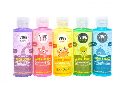 Antibacterial Liquid Soap Vive Kids x125ml Image