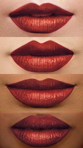 Metallic liquid lipstick Image