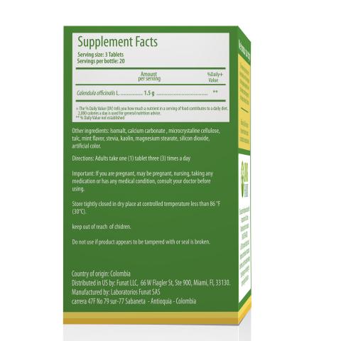 ANTAXID reflux, heartburn, gastritis, GERD natural, 60 chew tabs Image