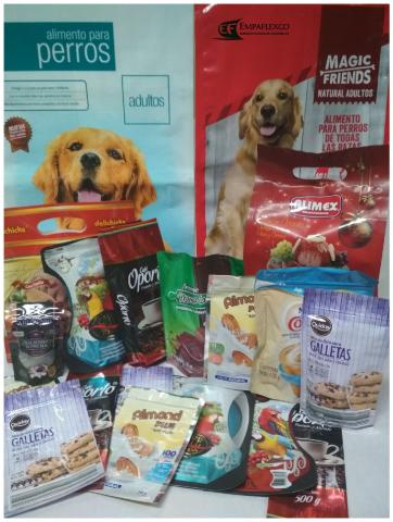 Sheets (rolls) and bilaminate or trilaminate bags to pack drugs and foods. Image