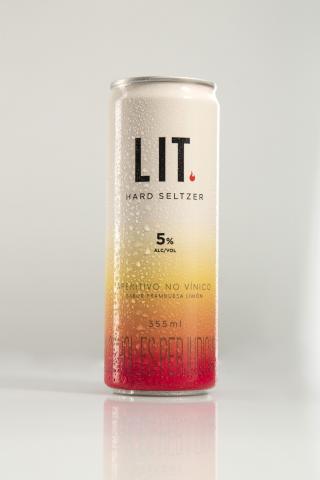LIT Hard Seltzer Raspberry Lime Image