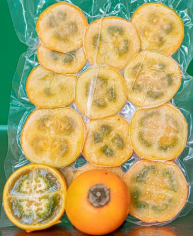 Vacuum packed fruits, vegetables and greens Image