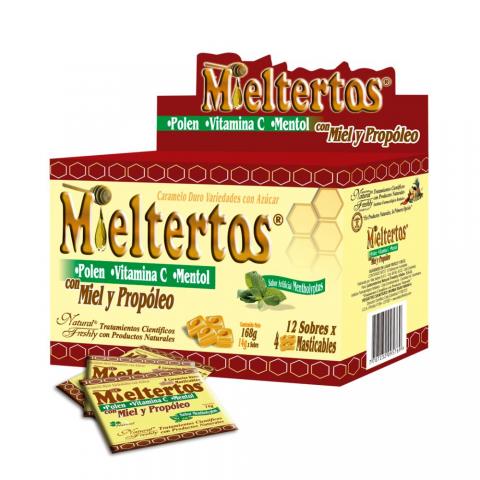 MIELTERTOS® FAMILY - HONEY - VITAMIN C - PANELA - CINNAMON - ORANGE - LIMÓM - MENTHOL Image