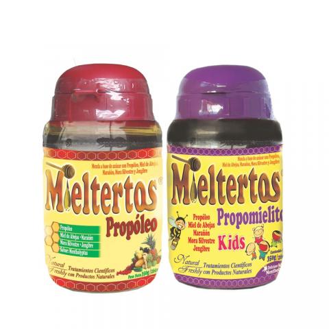 MIELTERTOS® FAMILY - HONEY - VITAMIN C - PANELA - CINNAMON - ORANGE - LIMÓM - MENTHOL Image