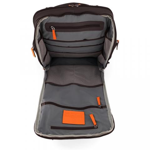 Genuine Leather Backpack for school, office, travel or a rapidly growing use among Dads as the Perfect Diaper Bag for Men Image