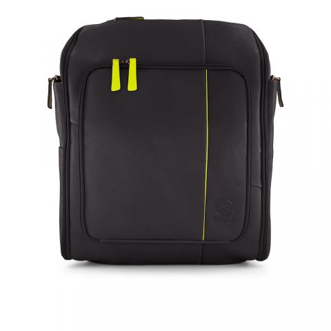 Genuine Leather Backpack for school, office, travel or a rapidly growing use among Dads as the Perfect Diaper Bag for Men Image