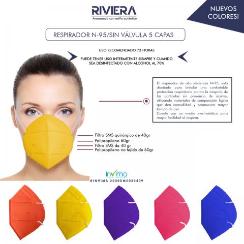 N95 face mask without valve Image