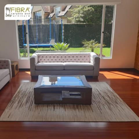 100% handmade leather mat Image