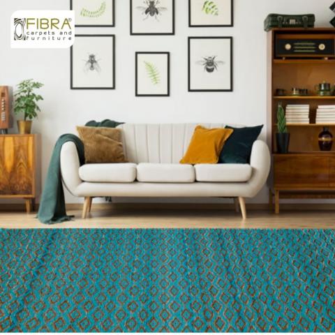 100% handmade fique rug Image