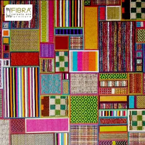 100% handmade fique rug Image