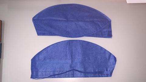 Single-use surgeon cap. Image