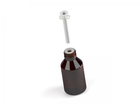Plastic pipettes Image
