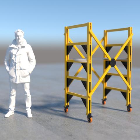 FRP Platform Hand Truck Image
