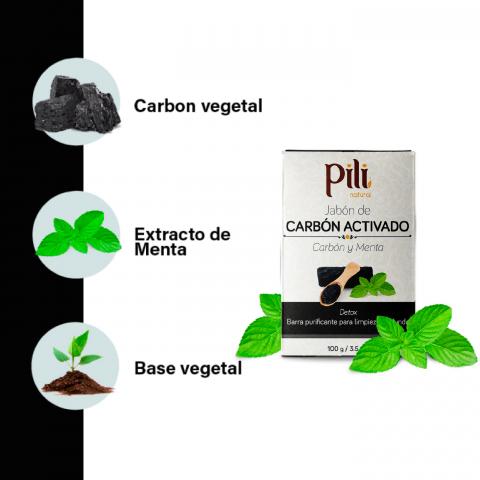Activated Charcoal Soap. 3.5 OZ Image