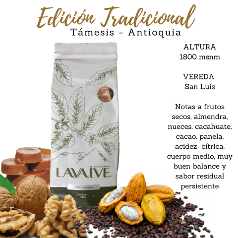 Coffee of origin with special profile. Image