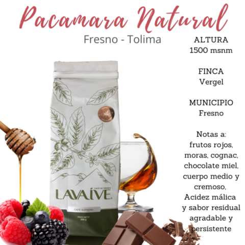 Coffee of origin with special profile. Image