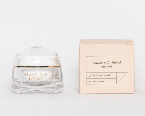 Gold Face Mask Image