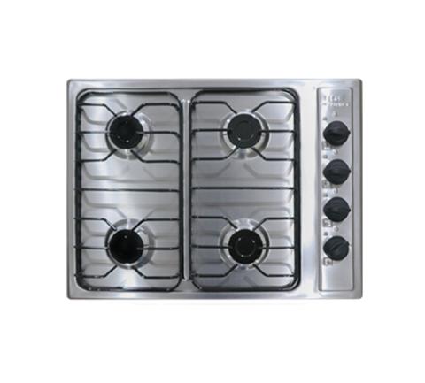 4 Burner Gas Stove with 4 Cooktops Grill Wire Grill 67.5x54.5 cm Image
