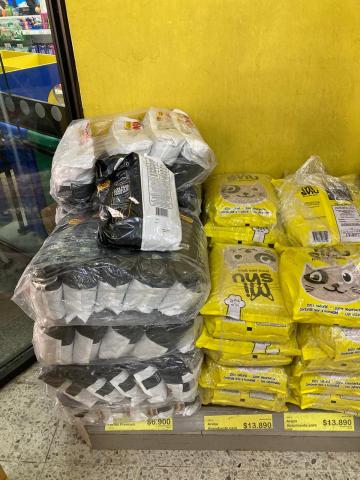 Big Surface Bags and Supermarkets Image