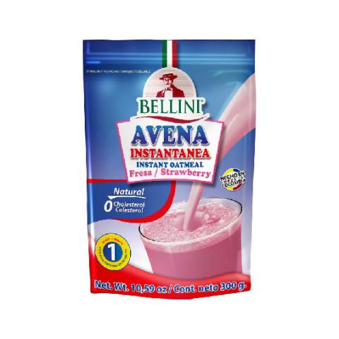 strawberry flavored instant oats