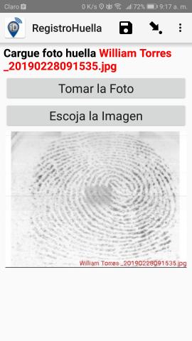 Kontrol ID - FingerScan Image