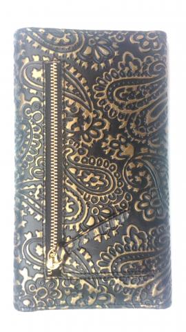 SECHAT WALLET black and gold Image